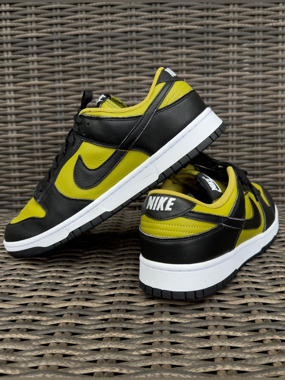 Nike Dunk Low By You Custom Moss Green Black Men’s 12.5
